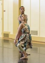 Nikki Pfeiffer and Darion Smith in Carrie Diamond's <em>Pastorale</em><br />
Dance: Up Close and Cultural, May 17, 2015<br />
Photo: David Bazemore