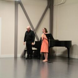 Eric Valinsky and Adelle Rodkey at Up Close at the Dance Hub, April 2019