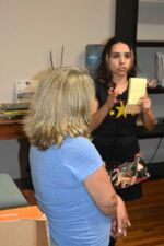 Volunteer Jaime Fior and Chef Clau Orona
