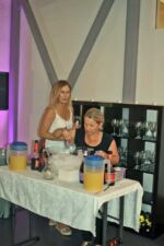 The two Jaimes (Pierce and Fior) prepping the bar